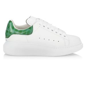 NWT Alexander McQueen Oversized Leather Sneakers